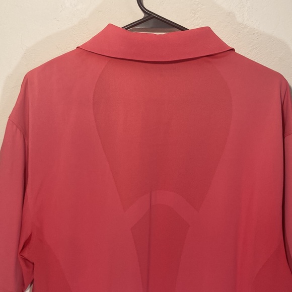 Nike Golf Dri-Fit Men’s Large Pink Vented Polo Shirt - Picture 10 of 11